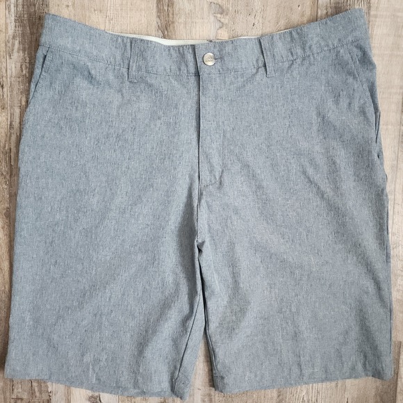 adidas Other - Adidas Golf Shorts Mens 36 Gray Heathered Performance Stretch Chino Flat Front